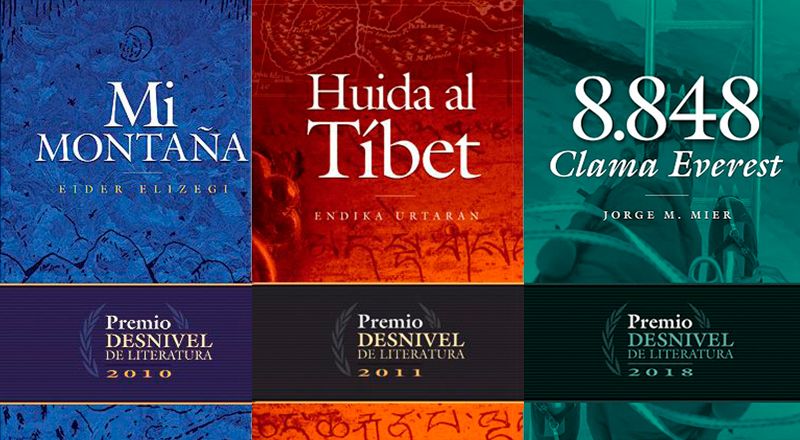 12 portada libros ganadores del premio desnivel de literatura