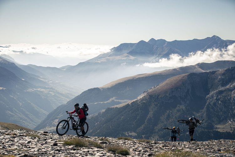 bicicleta de montaña pirineo btt Trans-Nomad