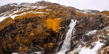 Cascada de Las Negras en la Canal de Izas